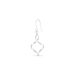 Sale Histoire d'Or Boucles D'oreilles Pendantes Louison Argent Blanc