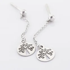 Histoire d'Or Boucles D'oreilles Pendantes Audrey-rose Argent Blanc* Boucles D'Oreilles|Boucles D'Oreilles Fantaisie