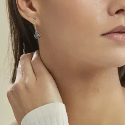 Histoire d'Or Boucles D'oreilles Pendantes Audrey-rose Argent Blanc* Boucles D'Oreilles|Boucles D'Oreilles Fantaisie