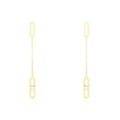 Histoire d'Or Boucles D'oreilles Pendantes Minimalist Chic Or Jaune Oxyde* Boucles D'Oreilles|Boucles D'Oreilles Pendantes