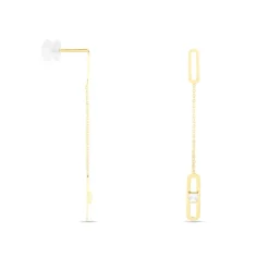 Histoire d'Or Boucles D'oreilles Pendantes Minimalist Chic Or Jaune Oxyde* Boucles D'Oreilles|Boucles D'Oreilles Pendantes