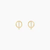 Histoire d'Or Boucles D'oreilles Pendantes Edmee Cercle Or Jaune Oxyde De Zirconium* Boucles D'Oreilles|Boucles D'Oreilles Pendantes