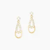 Histoire d'Or Boucles D'oreilles Pendantes Britain Or Jaune Oxyde De Zirconium* Boucles D'Oreilles|Boucles D'Oreilles Pendantes