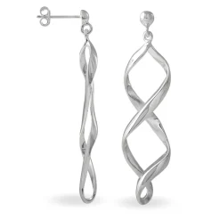 Histoire d'Or Boucles D'oreilles Pendantes Jolanda Argent Blanc* Boucles D'Oreilles|Boucles D'Oreilles Fantaisie