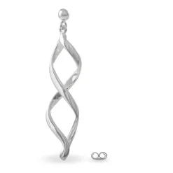 Histoire d'Or Boucles D'oreilles Pendantes Jolanda Argent Blanc* Boucles D'Oreilles|Boucles D'Oreilles Fantaisie