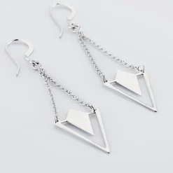 Histoire d'Or Boucles D'oreilles Pendantes Tylee Argent Blanc* Boucles D'Oreilles|Boucles D'Oreilles Fantaisie