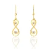 Histoire d'Or Boucles D'oreilles Pendantes Ademar Or Jaune Oxyde De Zirconium* Boucles D'Oreilles|Boucles D'Oreilles Pendantes