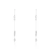Histoire d'Or Boucles D'oreilles Pendantes Manou Argent Blanc* Boucles D'Oreilles|Boucles D'Oreilles Fantaisie