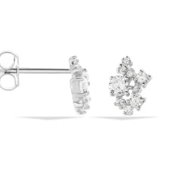 Histoire d'Or Boucles D'oreilles Pendantes Amissa Argent Blanc Oxyde De Zirconium* Boucles D'Oreilles|Boucles D'Oreilles Fantaisie