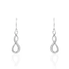 Histoire d'Or Boucles D'oreilles Pendantes Ayhan Argent Blanc Oxyde De Zirconium