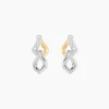 Histoire d'Or Boucles D'Oreilles Pendantes Or Jaune Oxyde De Zirconium* Boucles D'Oreilles|Boucles D'Oreilles Pendantes