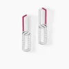 Histoire d'Or Boucles D'oreilles Pendantes Infini Pop Argent Blanc Oxyde Zirconium* Boucles D'Oreilles|Boucles D'Oreilles Fantaisie