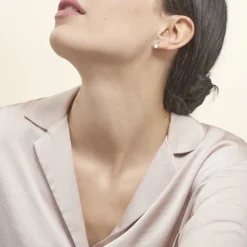 Clearance Histoire d'Or Boucles D'oreilles Pendantes Marie-helena Argent  Oxyde De Zirconium