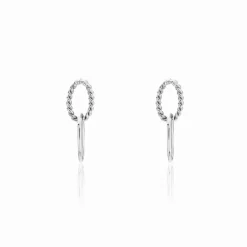 Histoire d'Or Boucles D'oreilles Pendantes Cherise Argent Blanc* Boucles D'Oreilles|Boucles D'Oreilles Fantaisie