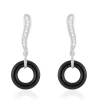 Histoire d'Or Boucles D'oreilles Pendantes Delphinia Argent Blanc Oxyde De Zirconium* Boucles D'Oreilles|Boucles D'Oreilles Fantaisie