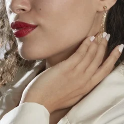 Histoire d'Or Boucles D'oreilles Pendantes Blinda Or Jaune* Boucles D'Oreilles|Boucles D'Oreilles Pendantes