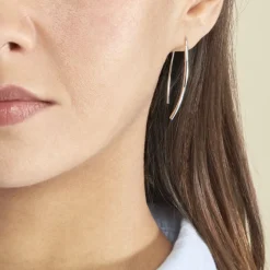 Histoire d'Or Boucles D'oreilles Pendantes Bira Argent Blanc* Boucles D'Oreilles|Boucles D'Oreilles Fantaisie