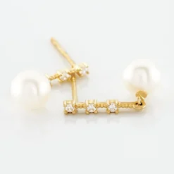 Histoire d'Or Boucles D'oreilles Pendantes Louise-marie Or Jaune Perle De Culture* Boucles D'Oreilles|Boucles D'Oreilles Pendantes