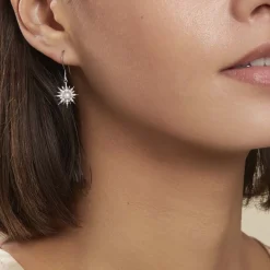 Histoire d'Or Boucles D'oreilles Pendantes Blanca Argent Blanc Perle De Culture* Boucles D'Oreilles|Boucles D'Oreilles Fantaisie