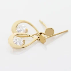 Histoire d'Or Boucles D'oreilles Pendantes Phaenna Or Jaune Oxyde De Zirconium* Boucles D'Oreilles|Boucles D'Oreilles Pendantes