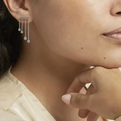 Histoire d'Or Boucles D'oreilles Pendantes Argent Blanc Edvard Oxydes De Zirconium* Boucles D'Oreilles|Boucles D'Oreilles Fantaisie