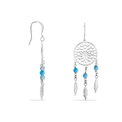 Histoire d'Or Boucles D'oreilles Pendantes Anoki Argent Blanc* Boucles D'Oreilles|Boucles D'Oreilles Fantaisie