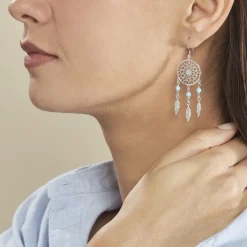 Histoire d'Or Boucles D'oreilles Pendantes Anoki Argent Blanc* Boucles D'Oreilles|Boucles D'Oreilles Fantaisie