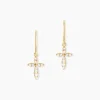 Histoire d'Or Boucles D'oreilles Pendantes Chastity Or Jaune Oxyde De Zirconium* Boucles D'Oreilles|Boucles D'Oreilles Pendantes