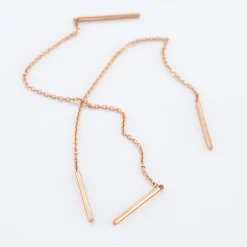 Histoire d'Or Boucles D'oreilles Pendantes Pink Or Rose* Boucles D'Oreilles|Boucles D'Oreilles Pendantes