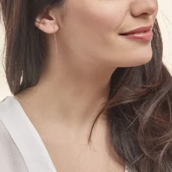 Histoire d'Or Boucles D'oreilles Pendantes Pink Or Rose* Boucles D'Oreilles|Boucles D'Oreilles Pendantes