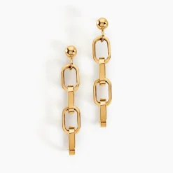 Histoire d'Or Boucles D'oreilles Pendantes Linkora Or Jaune* Boucles D'Oreilles|Boucles D'Oreilles Pendantes