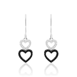 Histoire d'Or Boucles D'oreilles Pendantes Lio Argent Blanc Oxyde De Zirconium* Boucles D'Oreilles|Boucles D'Oreilles Fantaisie