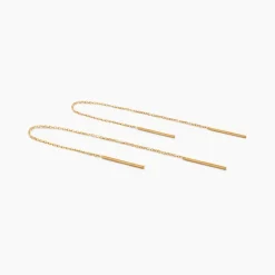 New Histoire d'Or Boucles D'oreilles Pendantes Chloee Or Jaune