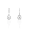 Histoire d'Or Boucles D'oreilles Pendantes Briony Argent Blanc Oxyde De Zirconium* Boucles D'Oreilles|Boucles D'Oreilles Fantaisie