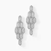 Histoire d'Or Boucles D'oreilles Pendantes Versailles Argent Blanc Oxyde Zirconium* Boucles D'Oreilles|Boucles D'Oreilles Pendantes