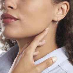 Histoire d'Or Boucles D'oreilles Pendantes Victoria Or Blanc Diamant* Boucles D'Oreilles|Boucles D'Oreilles Pendantes