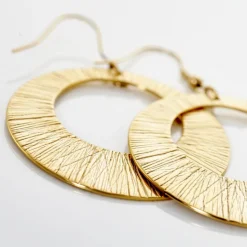 Clearance Histoire d'Or Boucles D'oreilles Pendantes Acier Doré Rohan