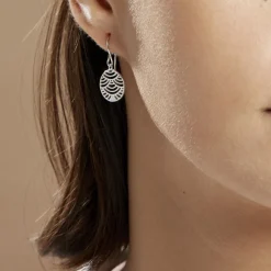 Histoire d'Or Boucles D'oreilles Pendantes Naelia Argent Blanc* Boucles D'Oreilles|Boucles D'Oreilles Fantaisie