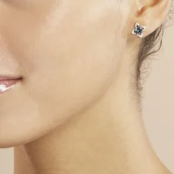 Histoire d'Or Boucles D'oreilles Pendantes Haia Or Rose Topaze Et Oxyde De Zirconium* Boucles D'Oreilles|Boucles D'Oreilles Pendantes