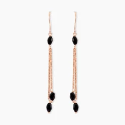 Histoire d'Or Boucles D'oreilles Pendantes Diamantine Argent Rose Pierre De Synthese* Boucles D'Oreilles|Boucles D'Oreilles Fantaisie