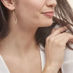 Histoire d'Or Boucles D'oreilles Pendantes Daina Or Jaune Oxyde De Zirconium* Boucles D'Oreilles|Boucles D'Oreilles Pendantes