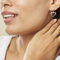 Histoire d'Or Boucles D'oreilles Pendantes Clarra Argent Blanc* Boucles D'Oreilles|Boucles D'Oreilles Fantaisie