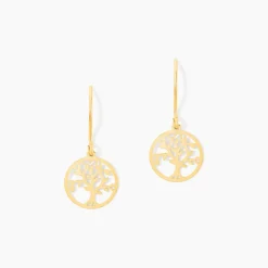Clearance Histoire d'Or Boucles D'Oreilles Pendantes Gorden Or Jaune