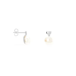 Histoire d'Or Boucles D'oreilles Pendantes Lorella Argent Blanc Perle De Culture* Boucles D'Oreilles|Boucles D'Oreilles Fantaisie