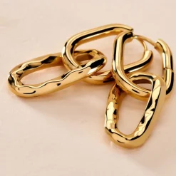 Histoire d'Or Boucles D'oreilles Pendantes Gold Aura Acier Jaune* Boucles D'Oreilles|Boucles D'Oreilles Fantaisie