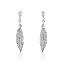 Histoire d'Or Boucles D'oreilles Pendantes Euriell Argent Blanc* Boucles D'Oreilles|Boucles D'Oreilles Fantaisie