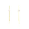 Discount Histoire d'Or Boucles D'oreilles Pendantes Salman Or Jaune Perle De Culture