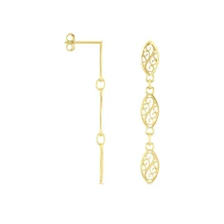 Histoire d'Or Boucles D'oreilles Pendantes Golden Acanty Or Jaune* Boucles D'Oreilles|Boucles D'Oreilles Pendantes