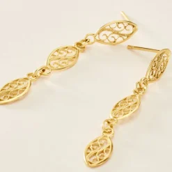 Histoire d'Or Boucles D'oreilles Pendantes Golden Acanty Or Jaune* Boucles D'Oreilles|Boucles D'Oreilles Pendantes