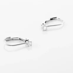 Histoire d'Or Boucles D'oreilles Pendantes Victoria Or Blanc Diamant* Boucles D'Oreilles|Boucles D'Oreilles Pendantes